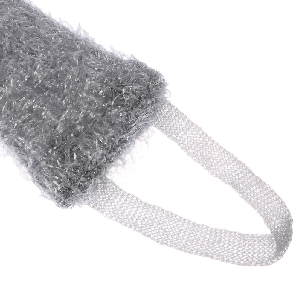 Мочалка банная с ручками массажная Люкс, ПП нить, 30x13x5см - #3