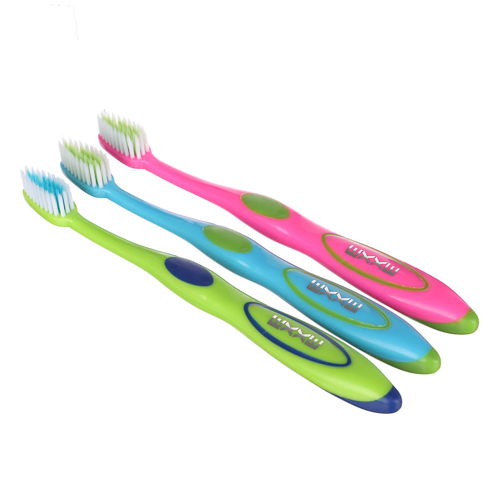 Зубная щетка детская EXXE серия Джунгли, 6-12 лет, мягкая, 1шт - #4