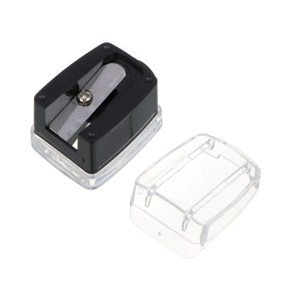 ЮНИLOOK Точилка для косметических карандашей 3,2х2,3х2 см, PS, черный, ВЗ24-22 - #3