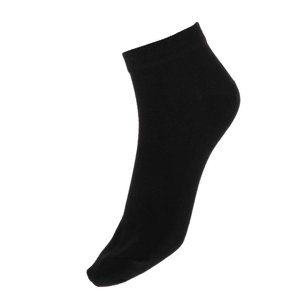 GALANTE Набор носков 5 пар, укороченные, р. 27-29, 85% хлопок, 10% полиамид, 5% спандекс, черный - #1