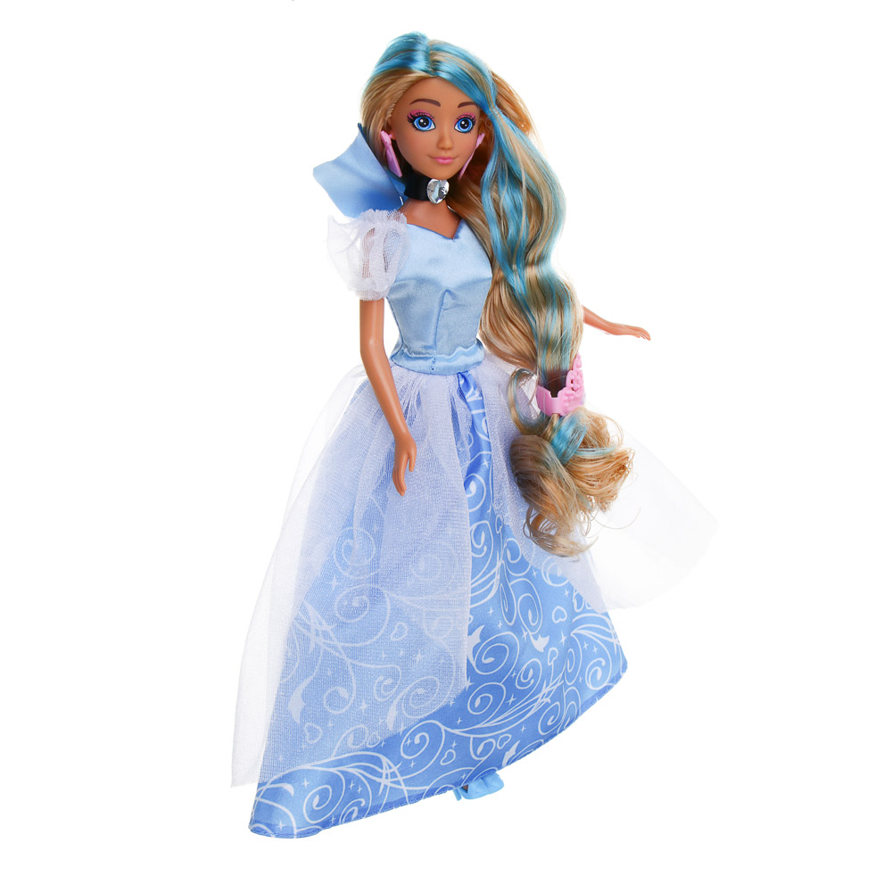 ИГРОЛЕНД Кукла в бальном платье, 28 см, PVC, ABS, полиэстер, 22х6х32,5 см, 2 дизайна - #5