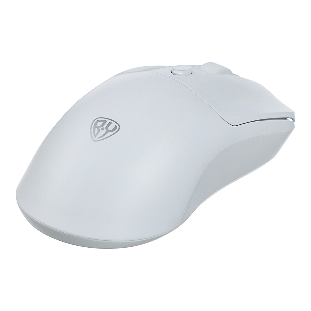 Компьютерная мышь беспроводная BY Office 2.4GHz,4D, тихий клик,800-1600DPI,SoftTouch,2xAАA,белый - #6