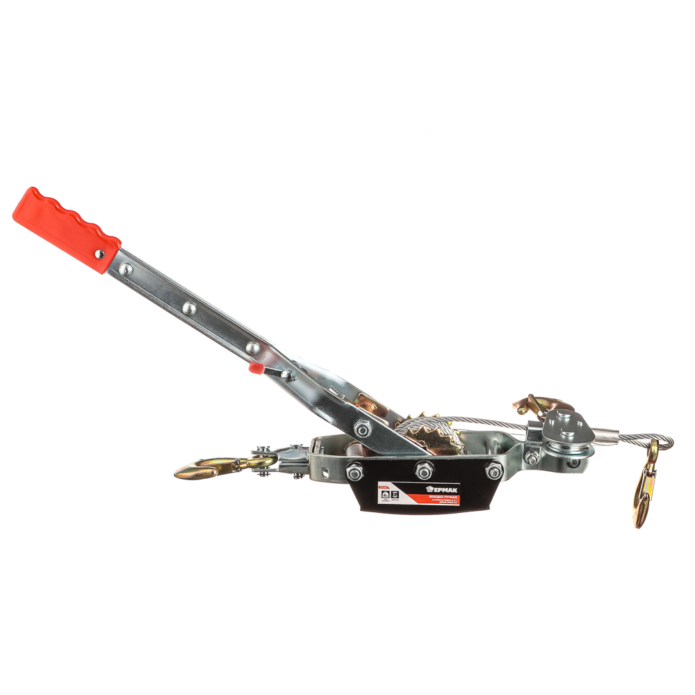 ЕРМАК Лебедка ручная рычажная TR8041-4 4т, длина троса 3м - #2