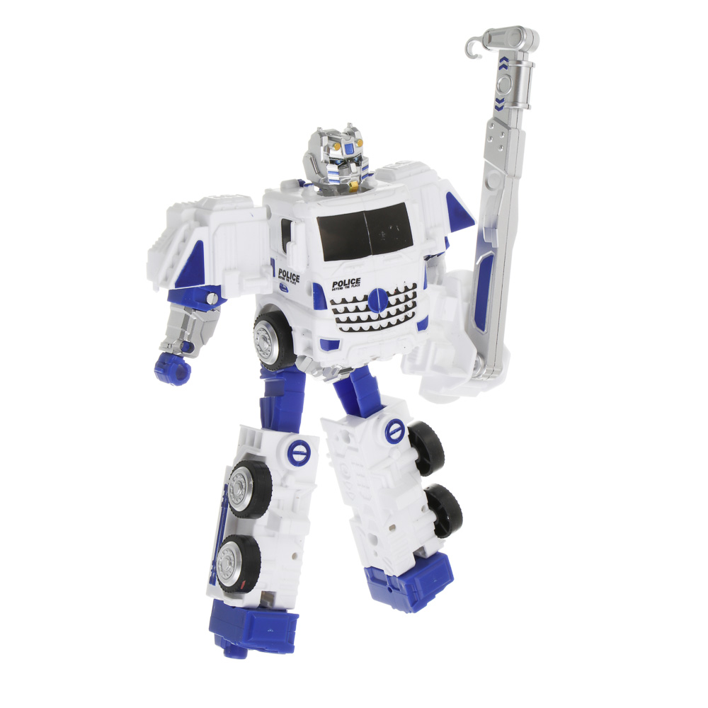 ИГРОЛЕНД Робот трансформирующийся "Городская техника", ABS, 15 дизайнов, 17,7х7х25 см - #4