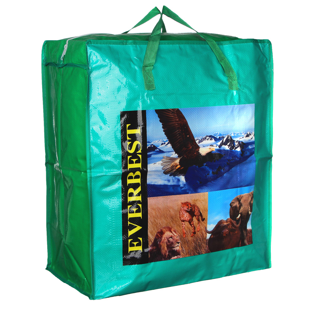 Сумка хозяйственная тм VETTA, 50х55х25см, 68 литров, до 6кг, полипропилен, 4 дизайна - #2