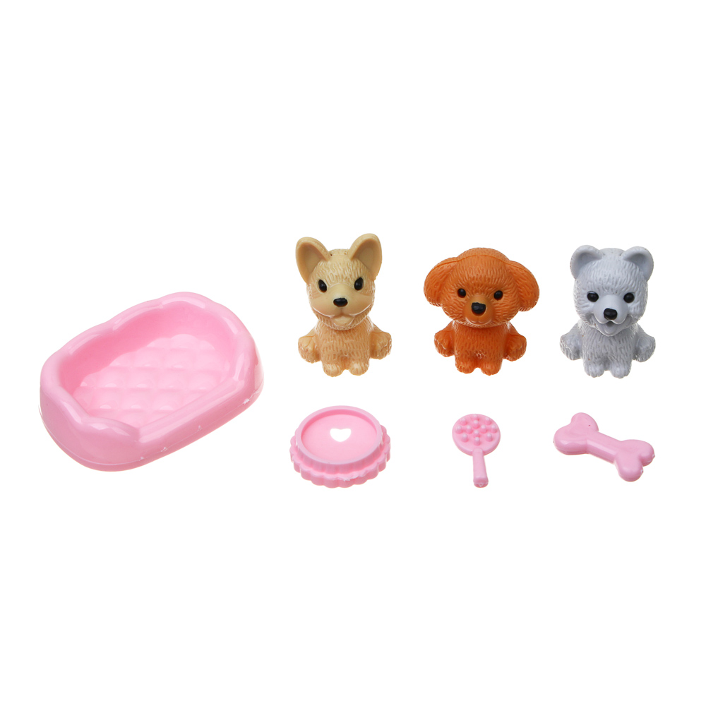 ИГРОЛЕНД Кукла с гардеробом и акс., PP, PVC, полиэстер, 52х8х32,5 см - #4