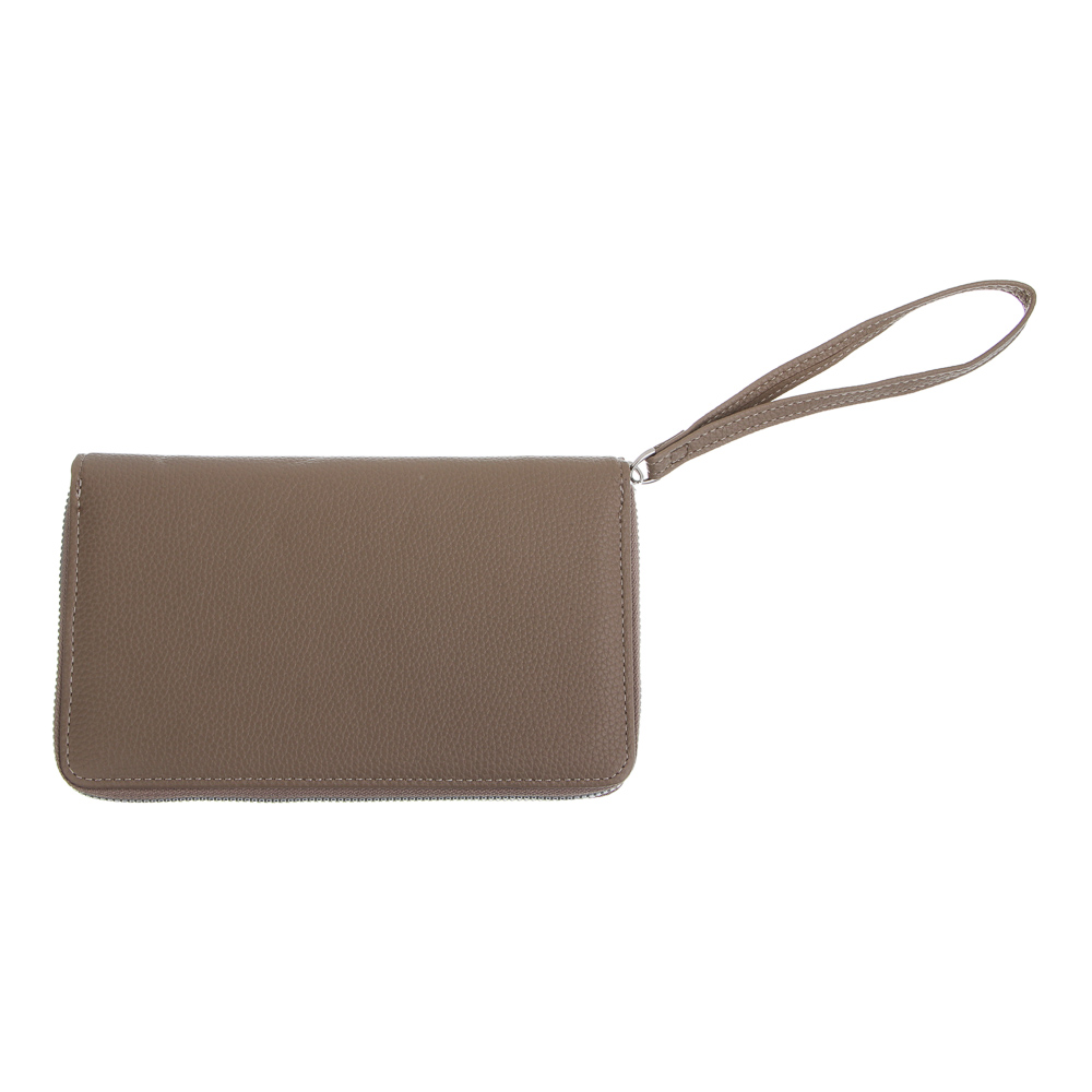 Портмоне-органайзер 20 отделений на молнии тм ЮL Diplomat, ПУ, металл,  19х11х2,5см, 3 цвета - #2