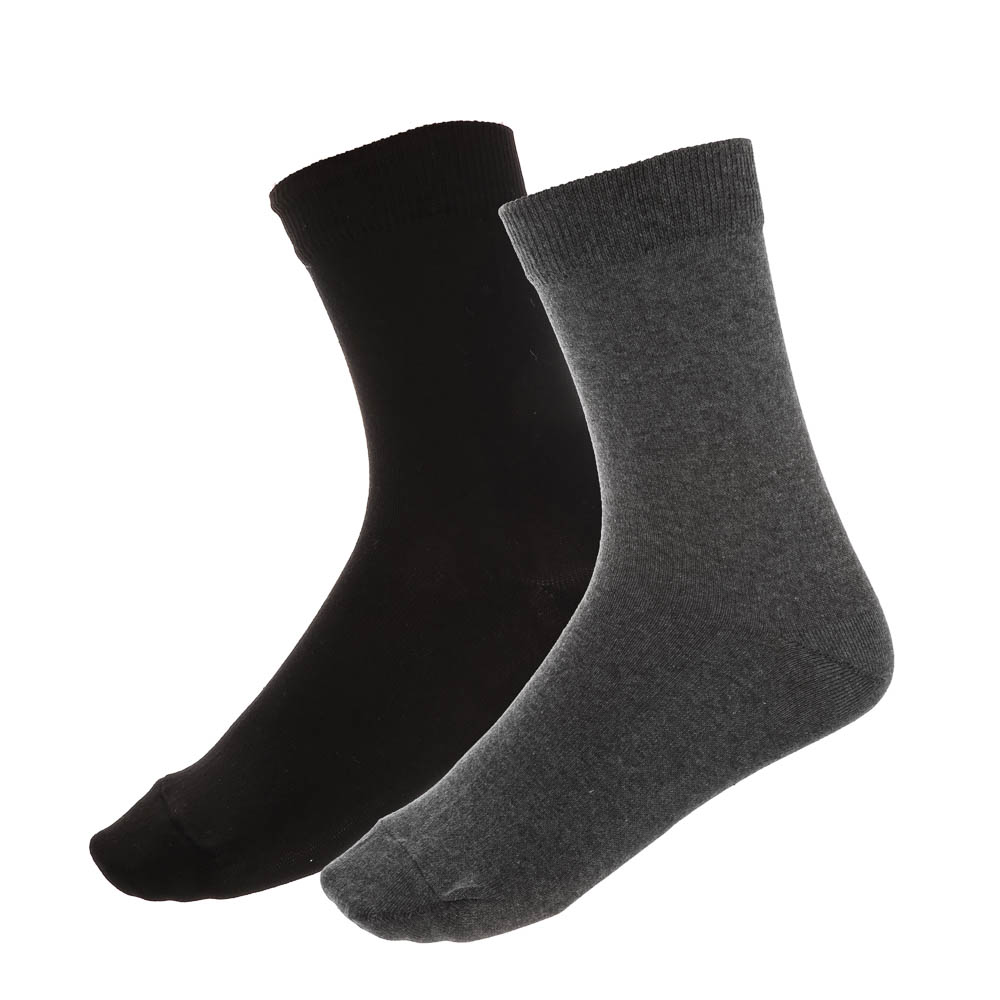 Набор носков 4 пары, GALANTE, р. 29, 70% хлопок, 29% полиамид, 1% эластан, черные - #1