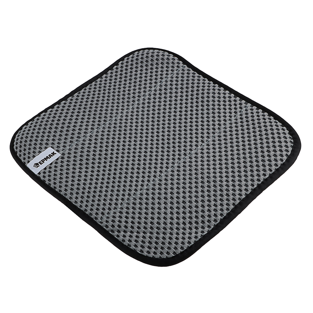 ЕРМАК Салфетка из микрофибры, 2-х сторонняя, густой ворс+ текстура, 40Х40 см - #1