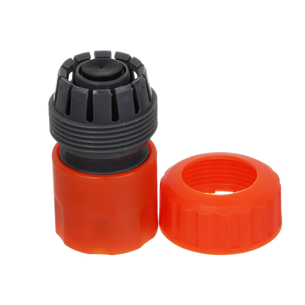 INBLOOM Коннектор быстросъемный для шланга d3/4", аквастоп, пластик - #3