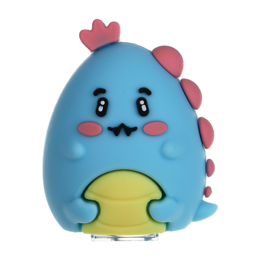 Точилка фигурная "Дино", 4х3х2,5см, 1 отверстие, PVC, 4 дизайна - #2