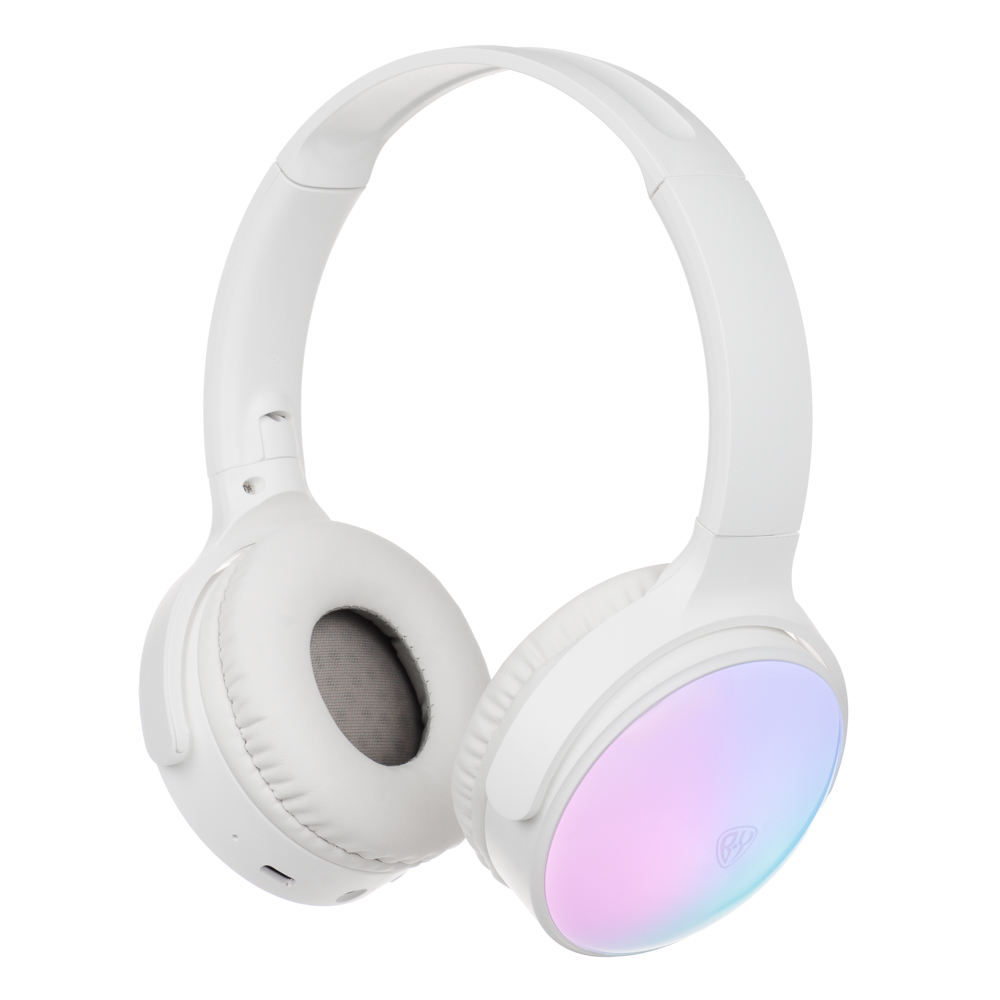 BY Наушники беспроводные полноразмерные PopKids, 300мАч, BT5.4, белый - #1