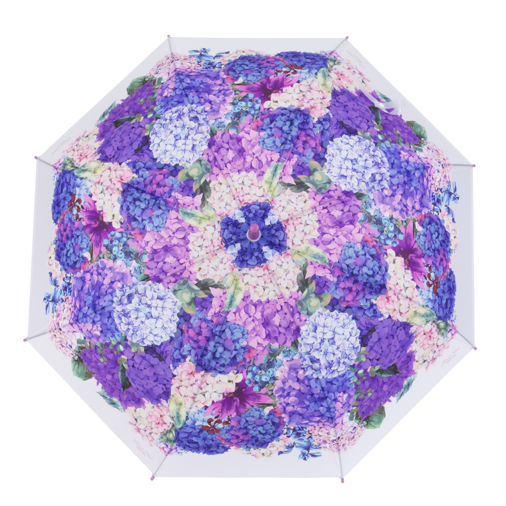 Зонт-трость женский, металл, пластик, ПВХ, 60 см, 8 спиц, 3 дизайна - #3