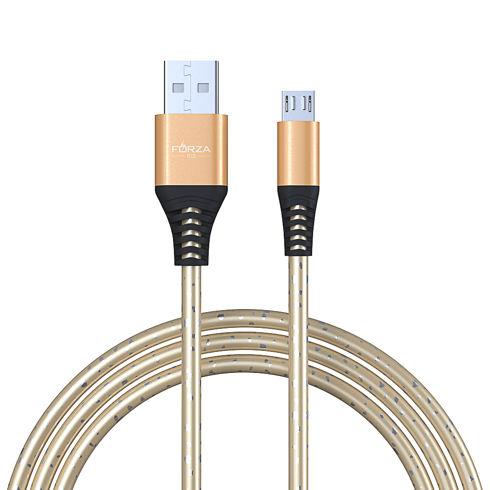 FORZA Кабель для зарядки Звёздное небо Micro USB, 1м, 2А, 4 цвета, пакет - #10