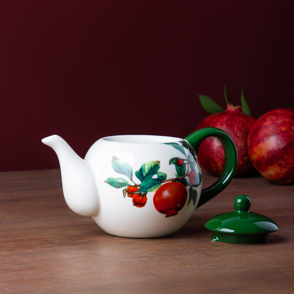 MILLIMI Гранат Чайник, 900мл, керамика - #8