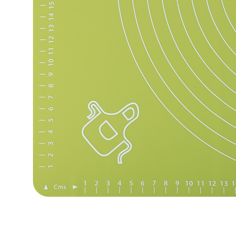 VETTA Коврик силиконовый для раскатки теста с принтом, 50х40см, 3 цвета - #3