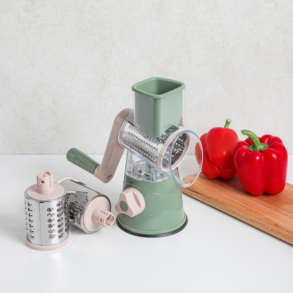 SATOSHI Овощерезка многофункциональная 3 в 1, барабанная - #17