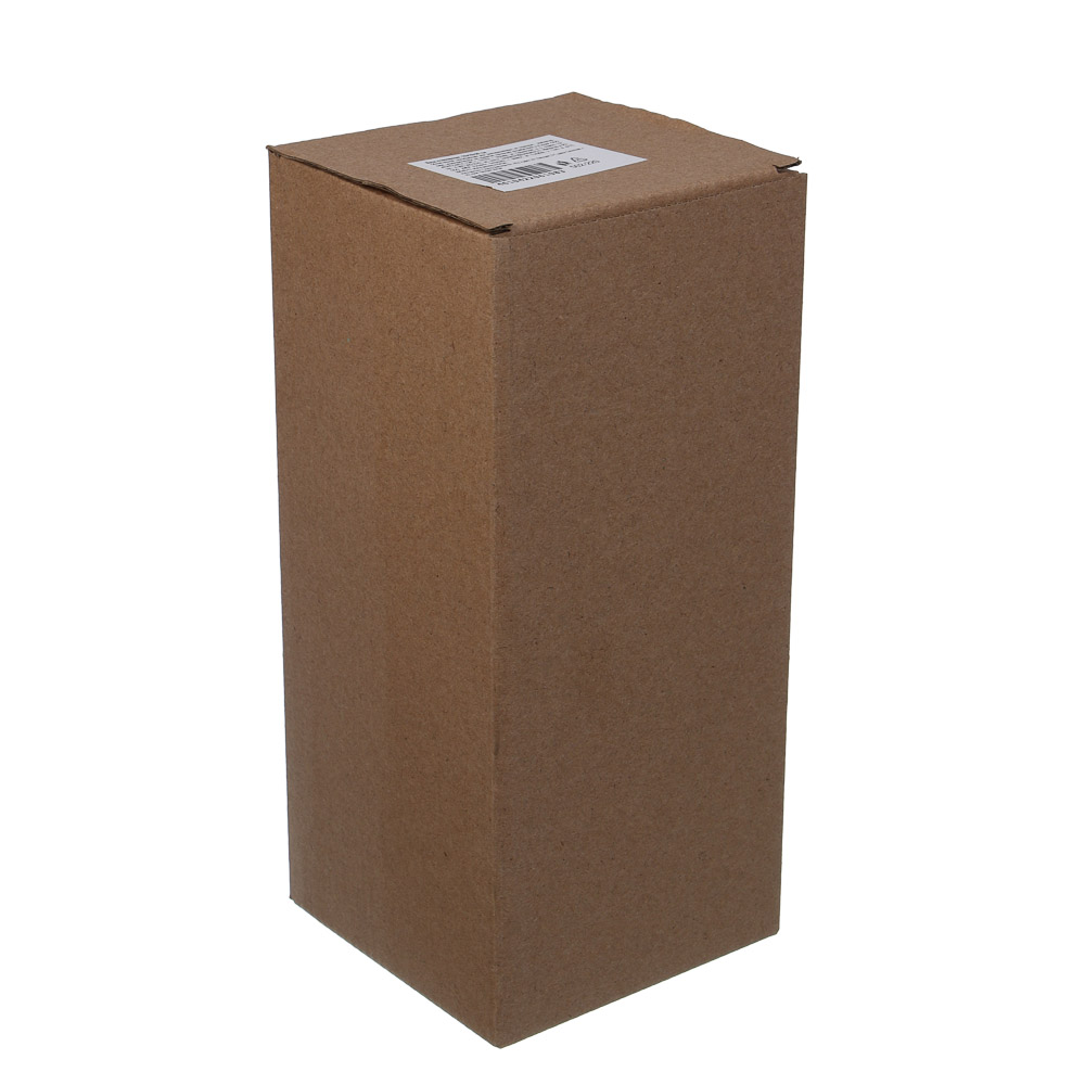 Ваза стеклянная, 10x10x20 см, 2 дизайна - #3