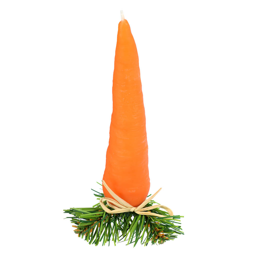 Свеча декоративная новогодняя "Морковь" - #1