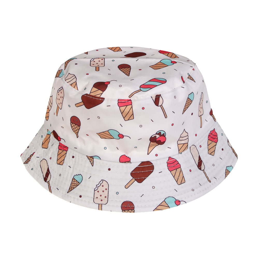 Панама двухсторонняя тм GALANTE с рисунками р.58, 100% полиэстер, разноцветная - #2