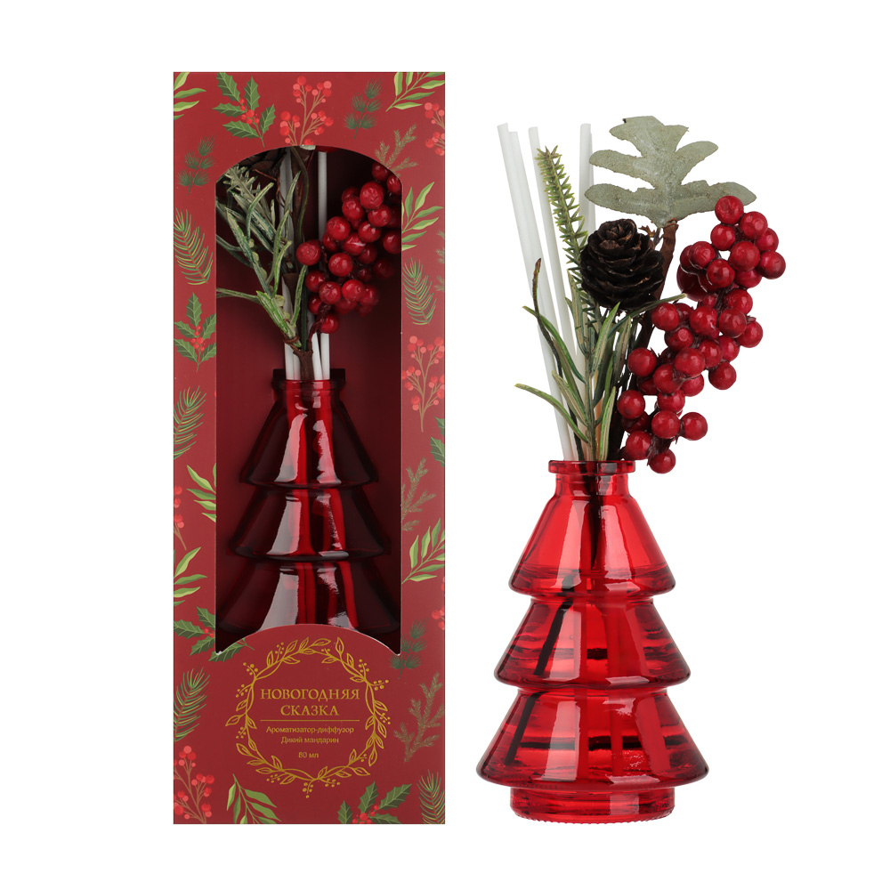 NEW GALAXY Ароматизатор-диффузор 80 мл, дикий мандарин, соленая карамель - #3