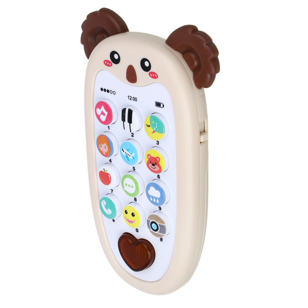 ИГРОЛЕНД Музыкальная игрушка "Коала", пластик, звук, 18,2х11,5х3,2 см - #7