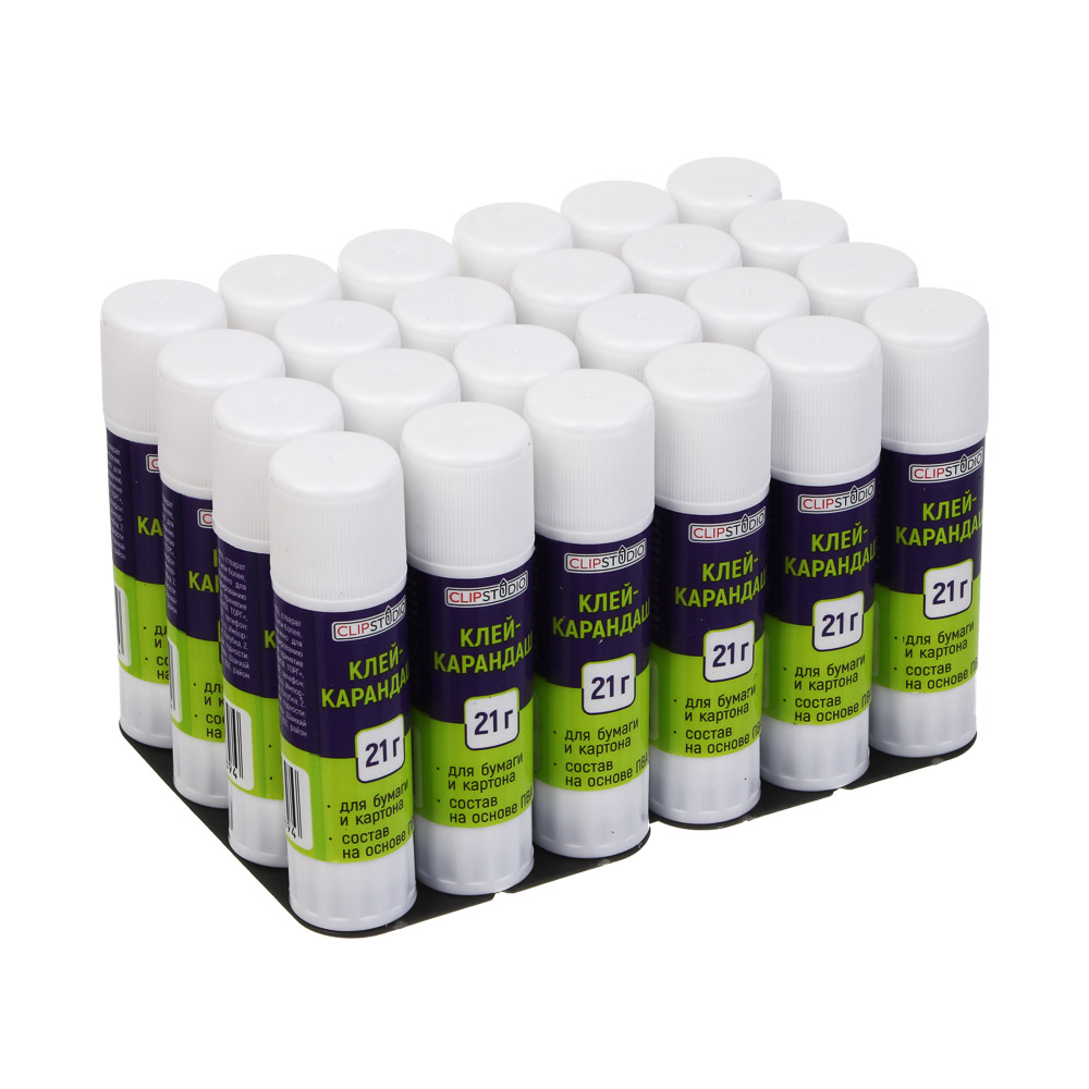 Клей-карандаш ClipStudio 21 грамм, на основе PVA - #7