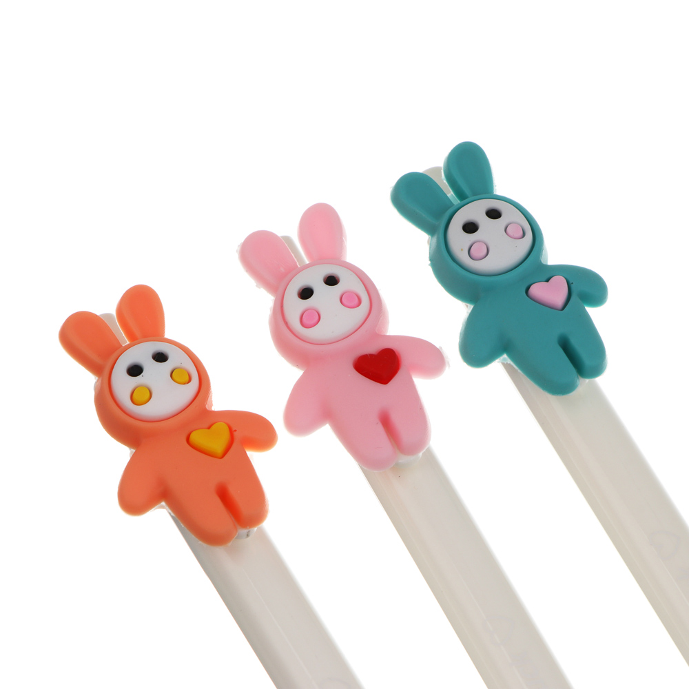 Ручка шариковая синяя 0,7мм, "Беби ушки", 3 вида - #4