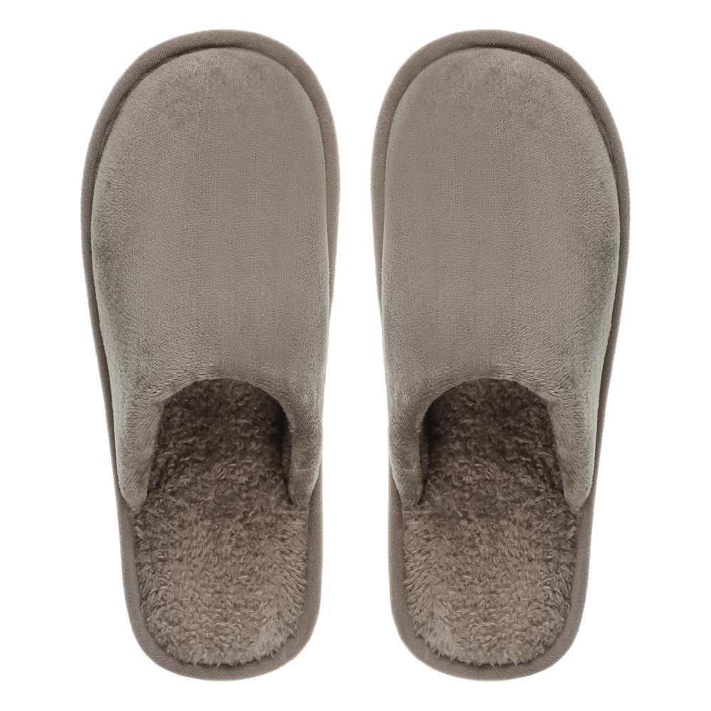 Обувь домашняя, размер 44-45, цвет коричневый, #19 - #2