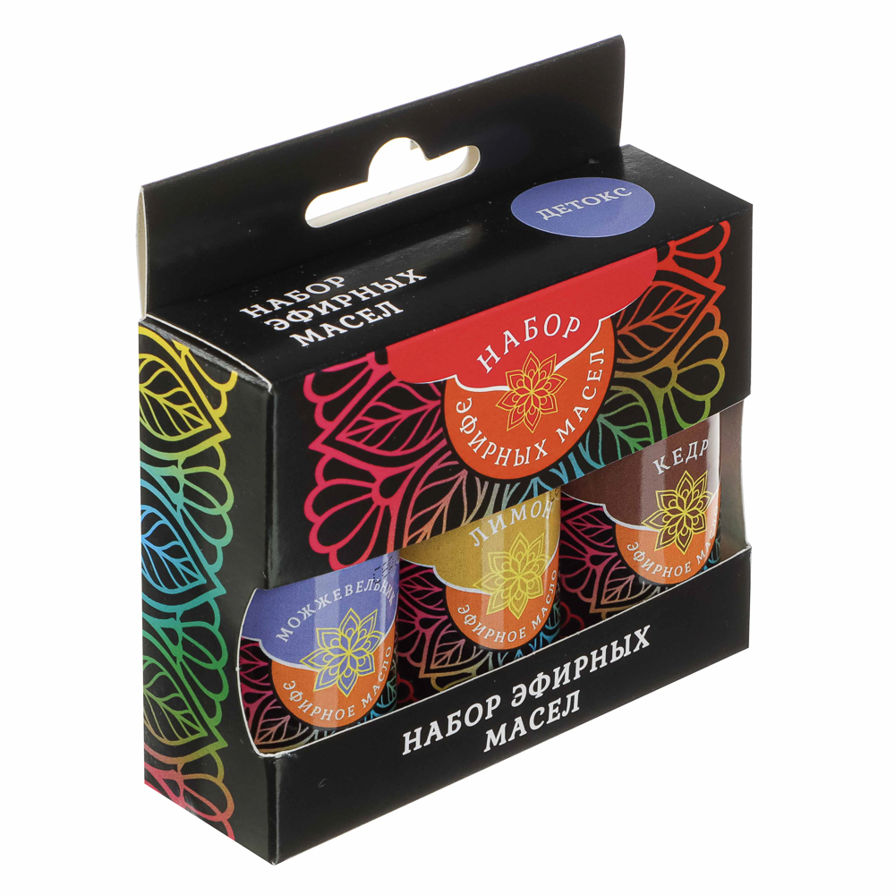 Набор для бани в портфеле "Набор банного благополучия" (шапка, рукавица, коврик, масла) - #8