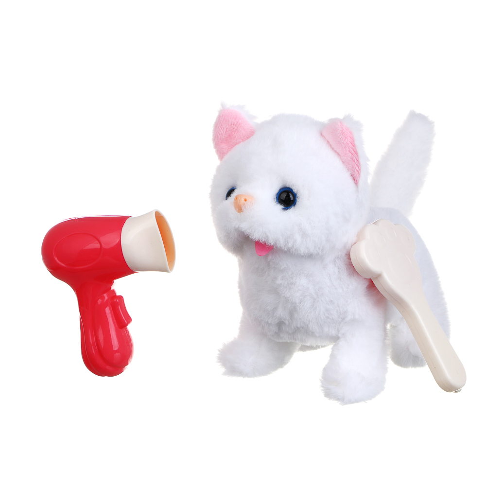 ИГРОЛЕНД Питомец интерактивный с акс, 2хАА, ABS, полиэстер, 36х16х25 см - #9