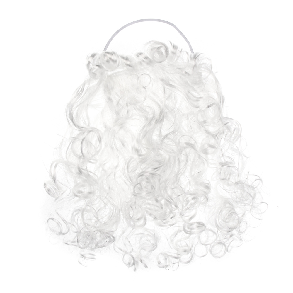 СНОУ БУМ Борода Деда Мороза, 100 грамм, полиэстер - #1