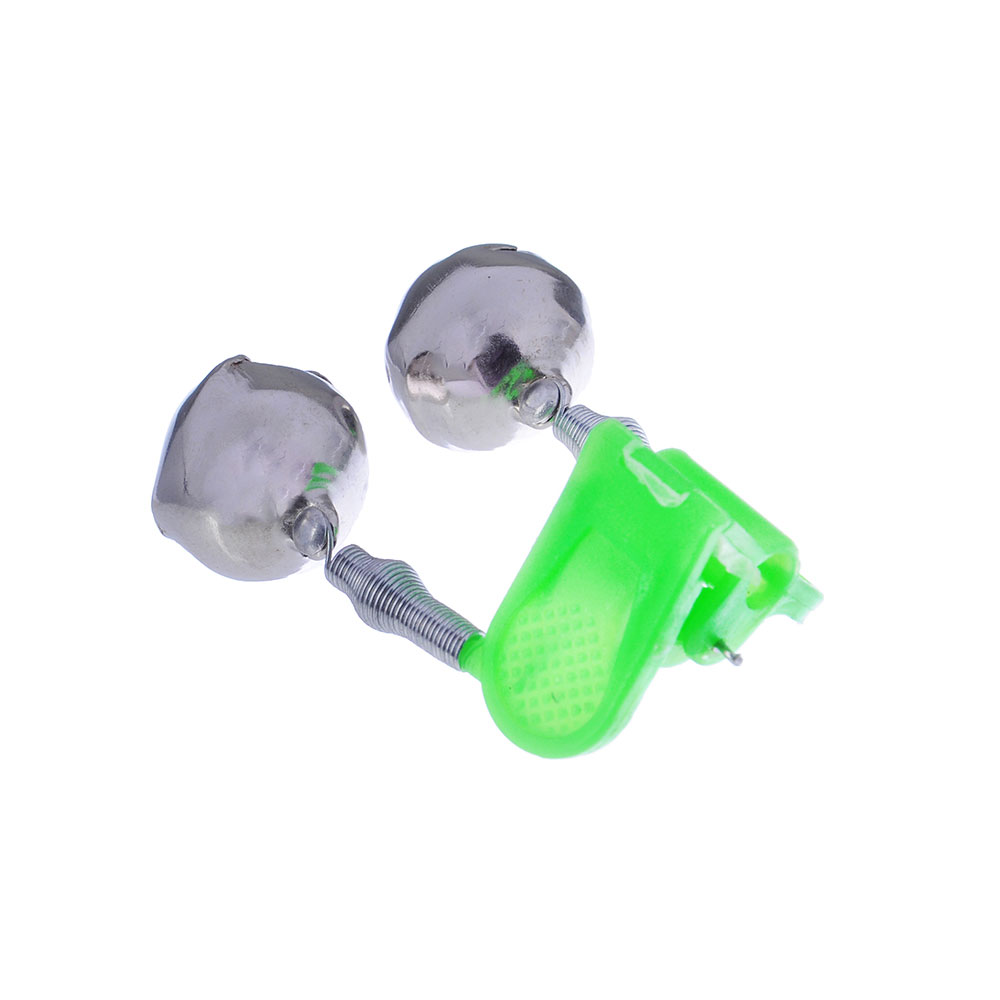 Бубенчик двойной на клипсе AZOR FISHING метал, 1 шт. - #1