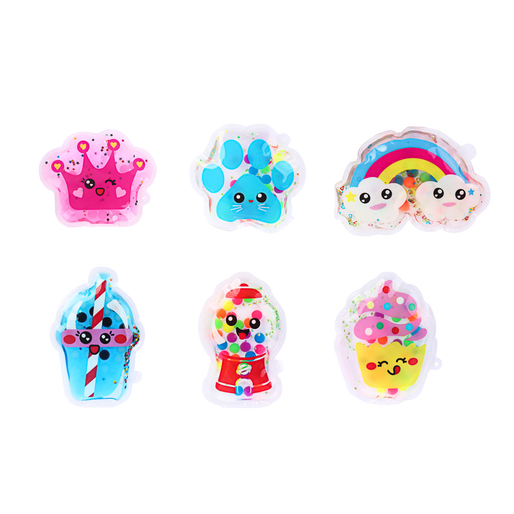 Игрушка антистресс для малышей "Забавные шарики", ИГРОЛЕНД, PVC, TPR, 18,5х15см, 6 дизайнов - #2