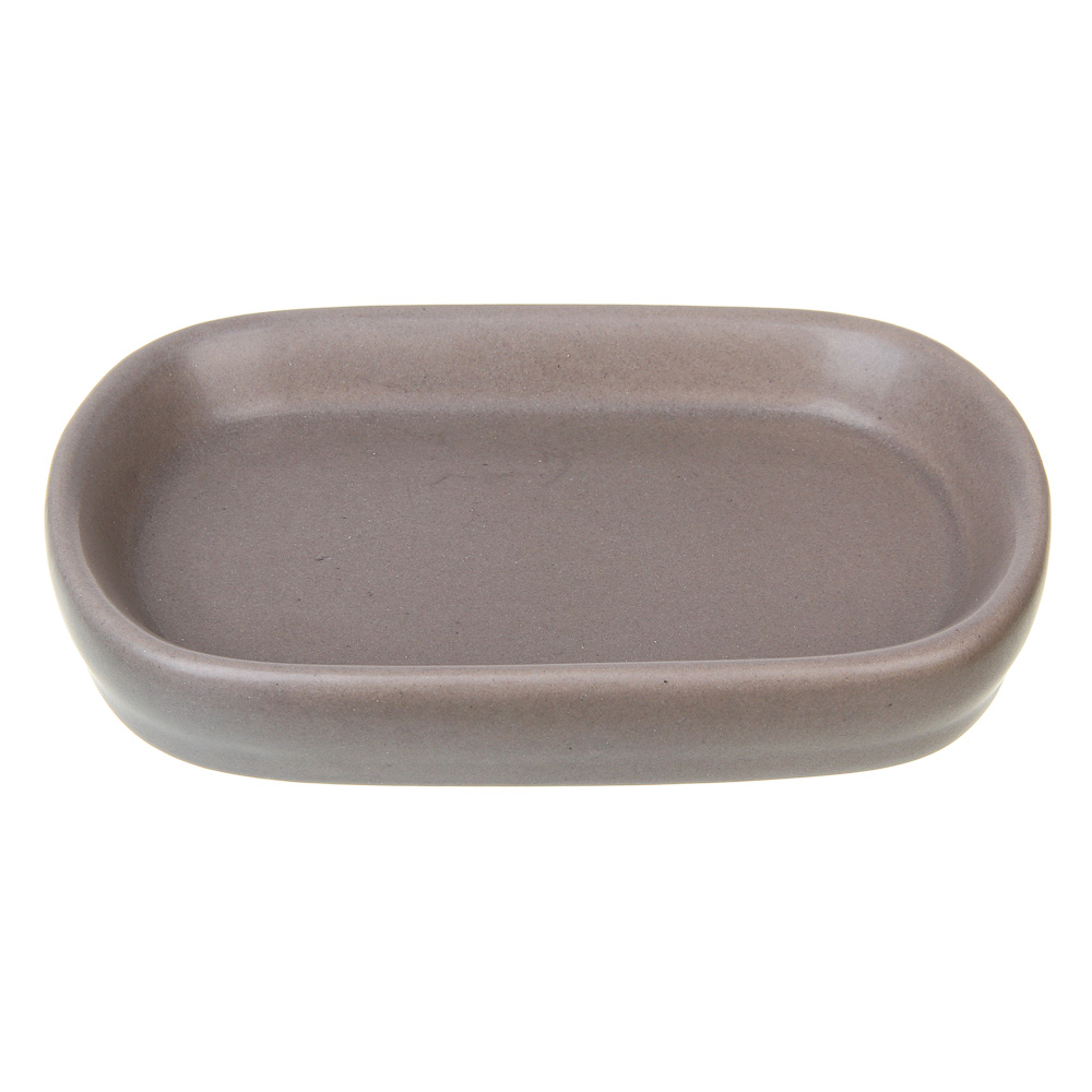 VETTA Мыльница, 13,5x8,8x2,5 см, керамика, "Космос", мокко - #2