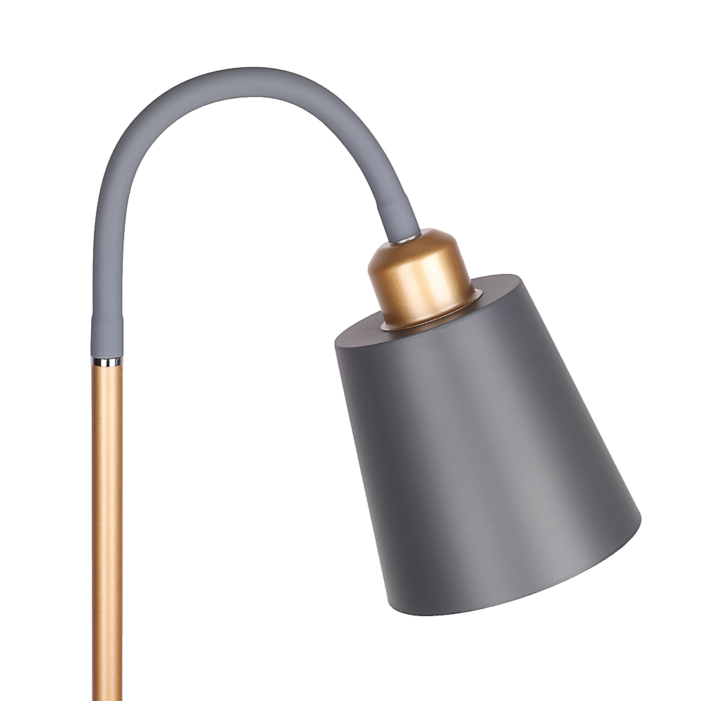 BY Светильник напольный, 157,5 см, E27,220-240В, пластик, серый - #3