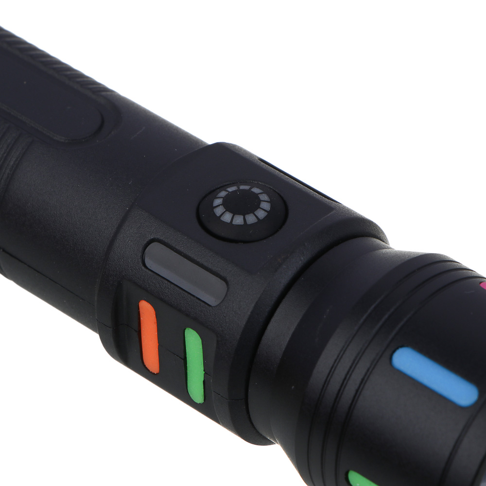 ЕРМАК Фонарь рабочий, LED,3 режима, 1200мАч, фокусировка,металл,пластик, 143х33 мм, Туре-С - #5