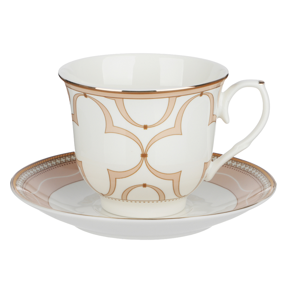 Набор чайный 4 пр., 225мл, MILLIMI, Ноэми, фарфор - #1