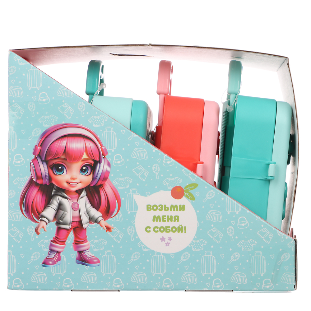 ИГРОЛЕНД Набор игровой в чемодане, сюрприз, ABS, PP, бумага, 10х4,3х14,3 см - #12