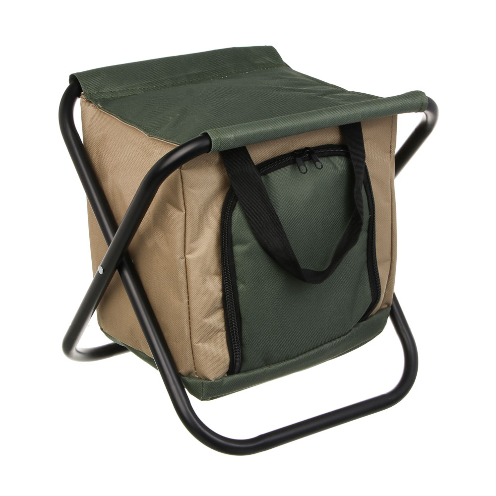 Табурет с термосумкой, тм РУССО ТУРИСТО, до 90 кг, 32,5х26х32см, оксфорд 600D, сталь d16мм - #1