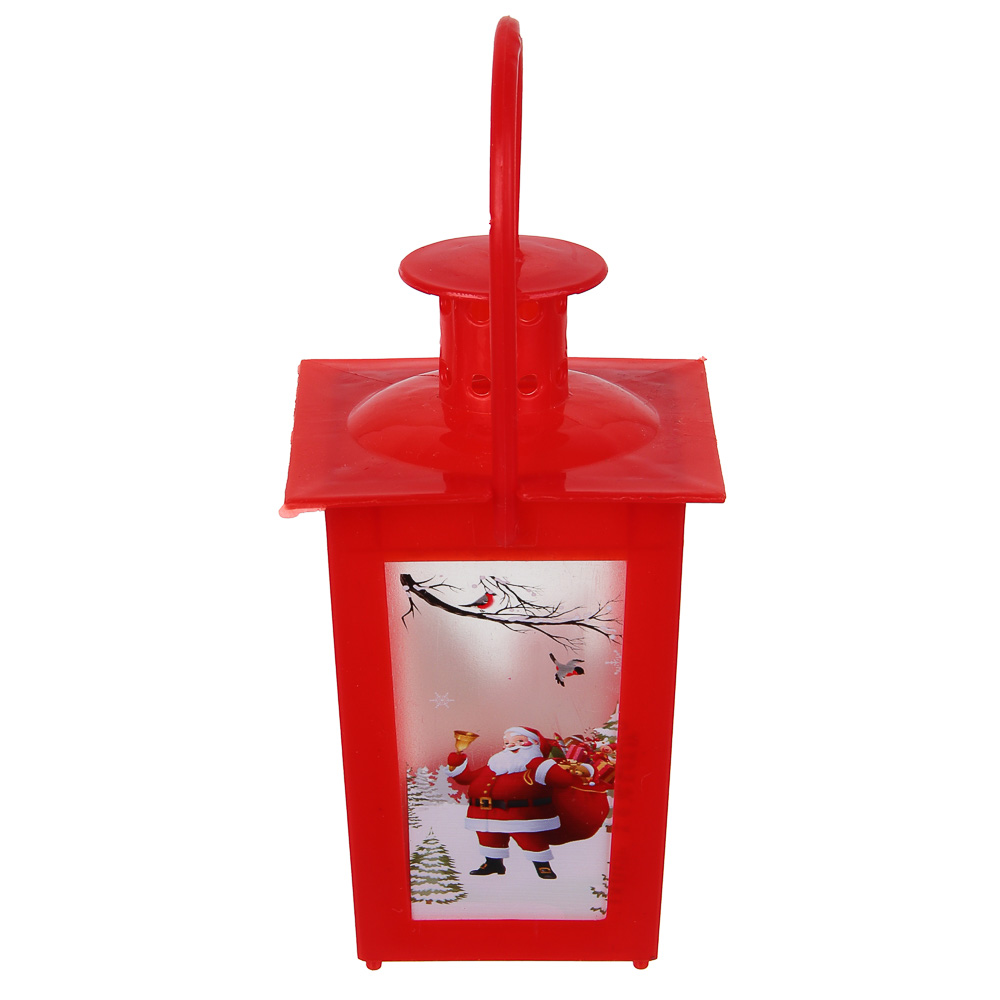 СНОУ БУМ Светильник декоративный LED в виде фонаря, 7x11,6см, PP, 3хAG10, 1 режим, 3 дизайна - #6