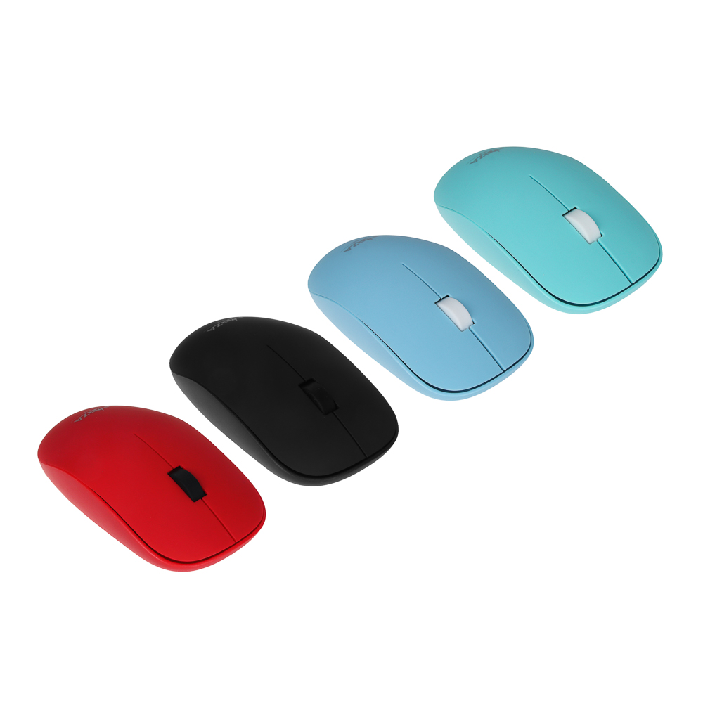 FORZA Компьютерная мышь беспроводная, 800/1200/1600DPI, 2.4GHz, 1xAA, Soft Touch, 4 цвета - #6