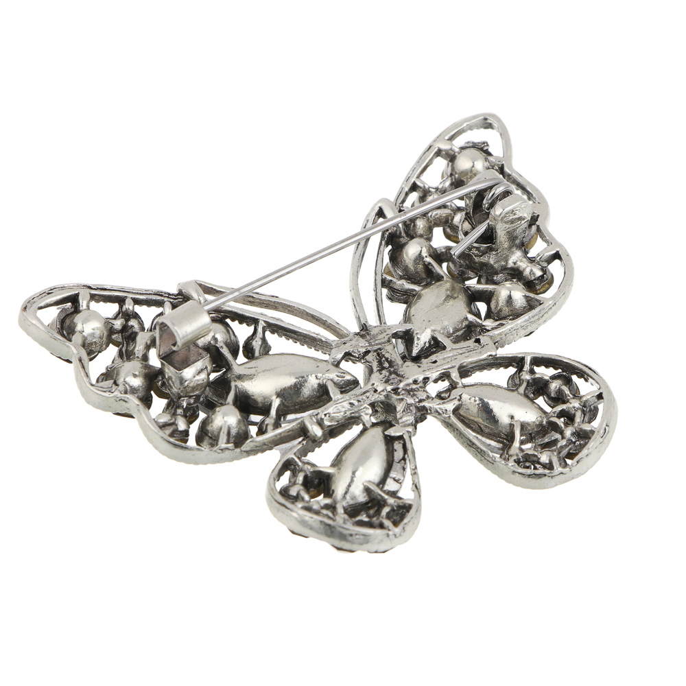 Брошь бабочка, сплав, 2 дизайна, БЖ25-21 - #4