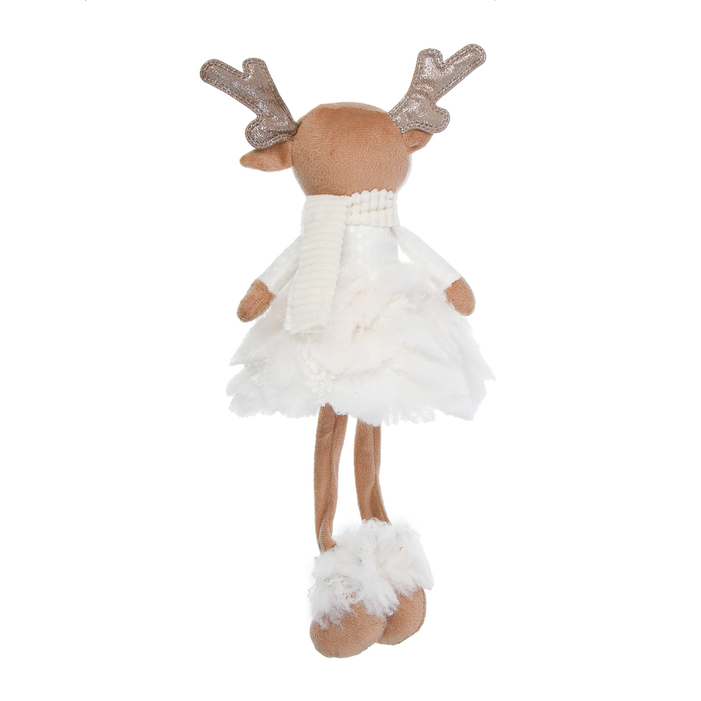 СНОУ БУМ Фигура декоративная "Олененок" 21+20 см, полиэстер - #3