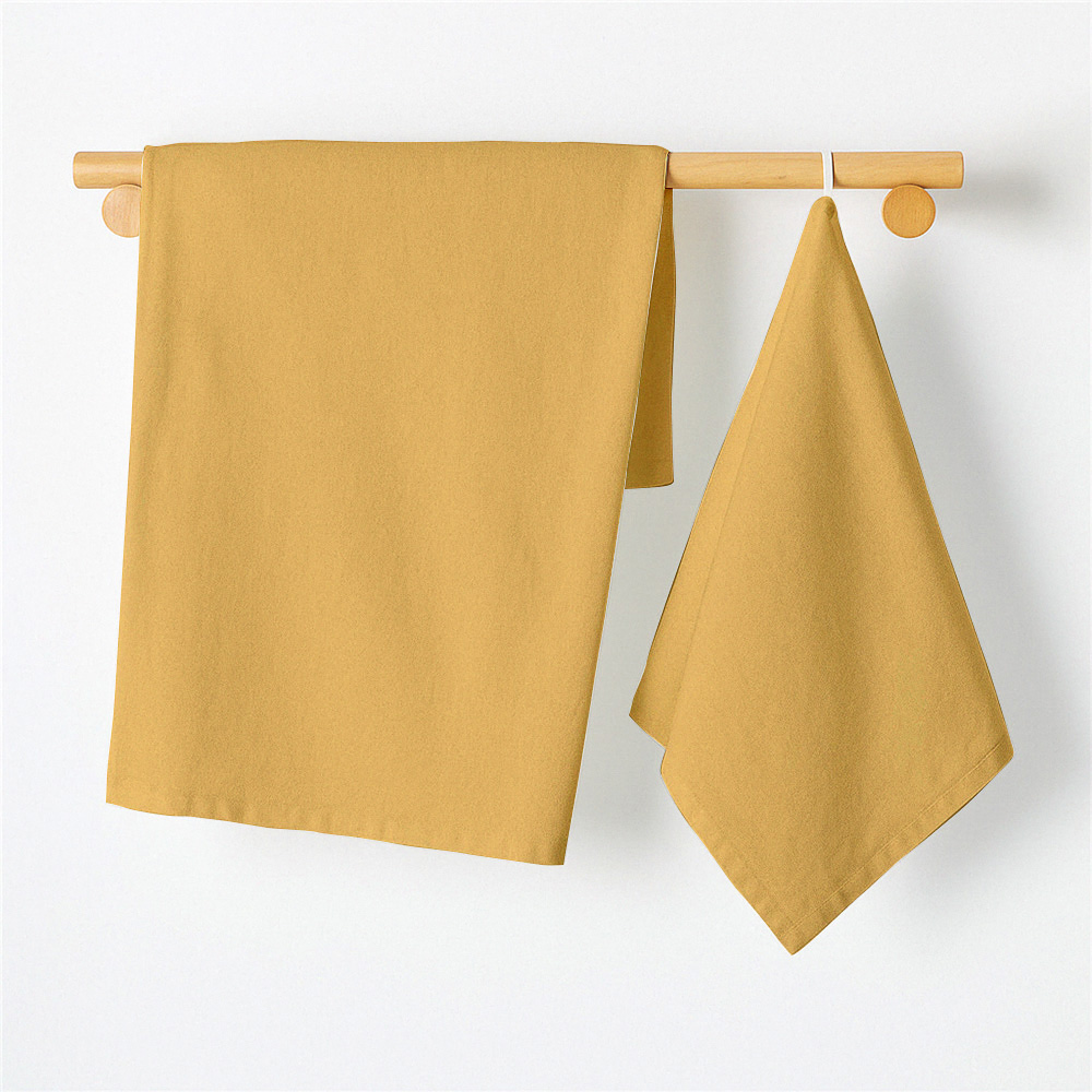 PROVANCE Ботаника Полотенце кухонное 40х60см, 100% хлопок, 2 дизайна, мятый хлопок - #1