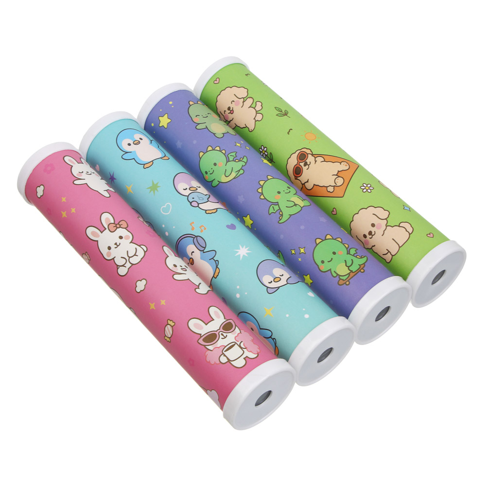 Калейдоскоп, бумага, стекло, пластик ABS, 18х4см, 4 дизайна - #7