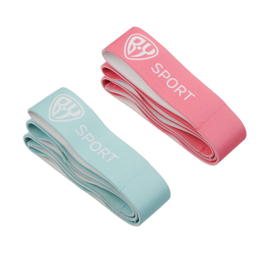 Эспандер-лента с 8 захватами для йоги, растяжки и пилатеса тм BY SPORT,7-10кг, 90x4см, 2 цвета - #1