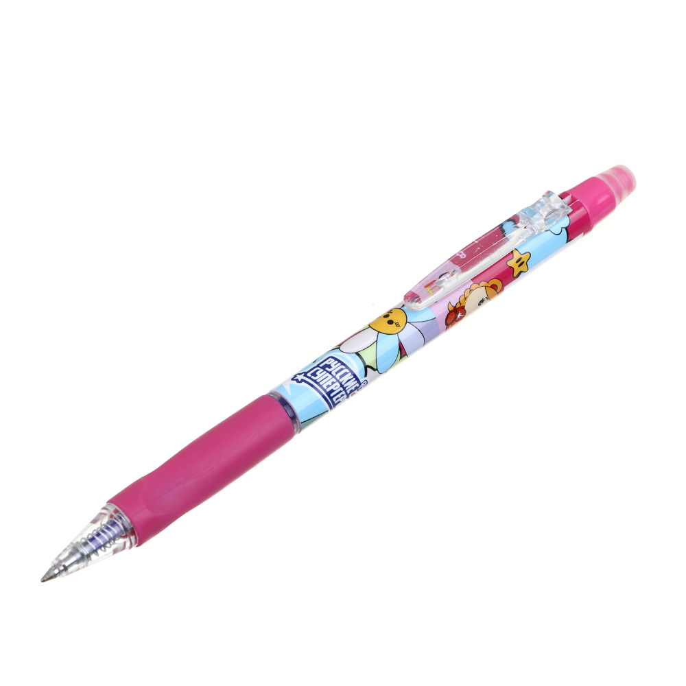 FLOMIK Авторучка гелевая "пиши-стирай" синяя, 0,6 мм, 2 дизайна - #3