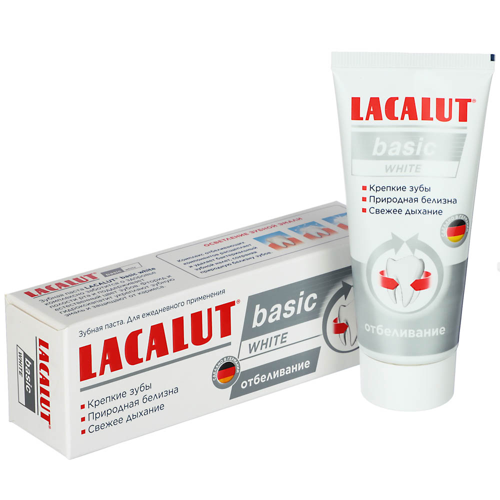 Зубная паста LACALUT basic white, 65 г - #2