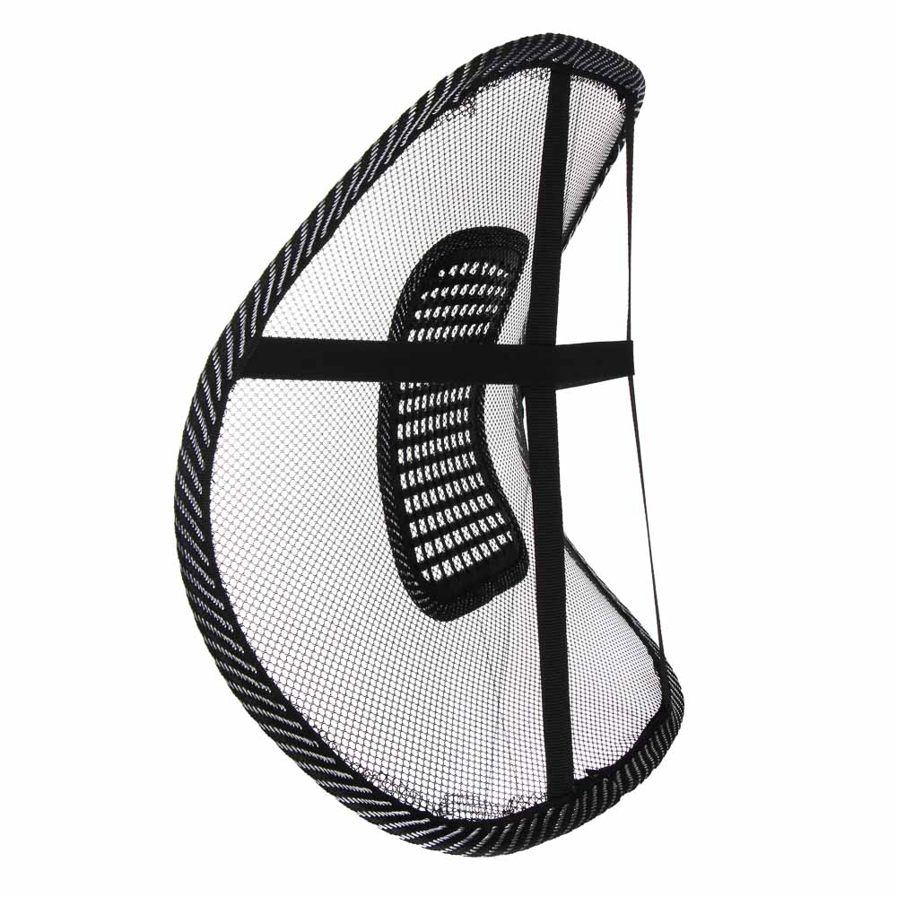 Ортопедическая спинка на сиденье тм ЕРМАК, с массажером на сиденье, 36,5x39 см - #6